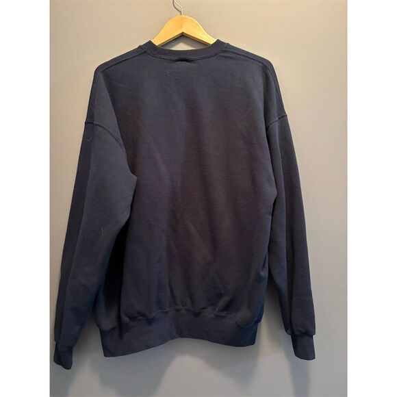 Soffe Men's 2XL Blue Crewneck Sweatshirt US Navy Military Theme - Picture 5 of 9